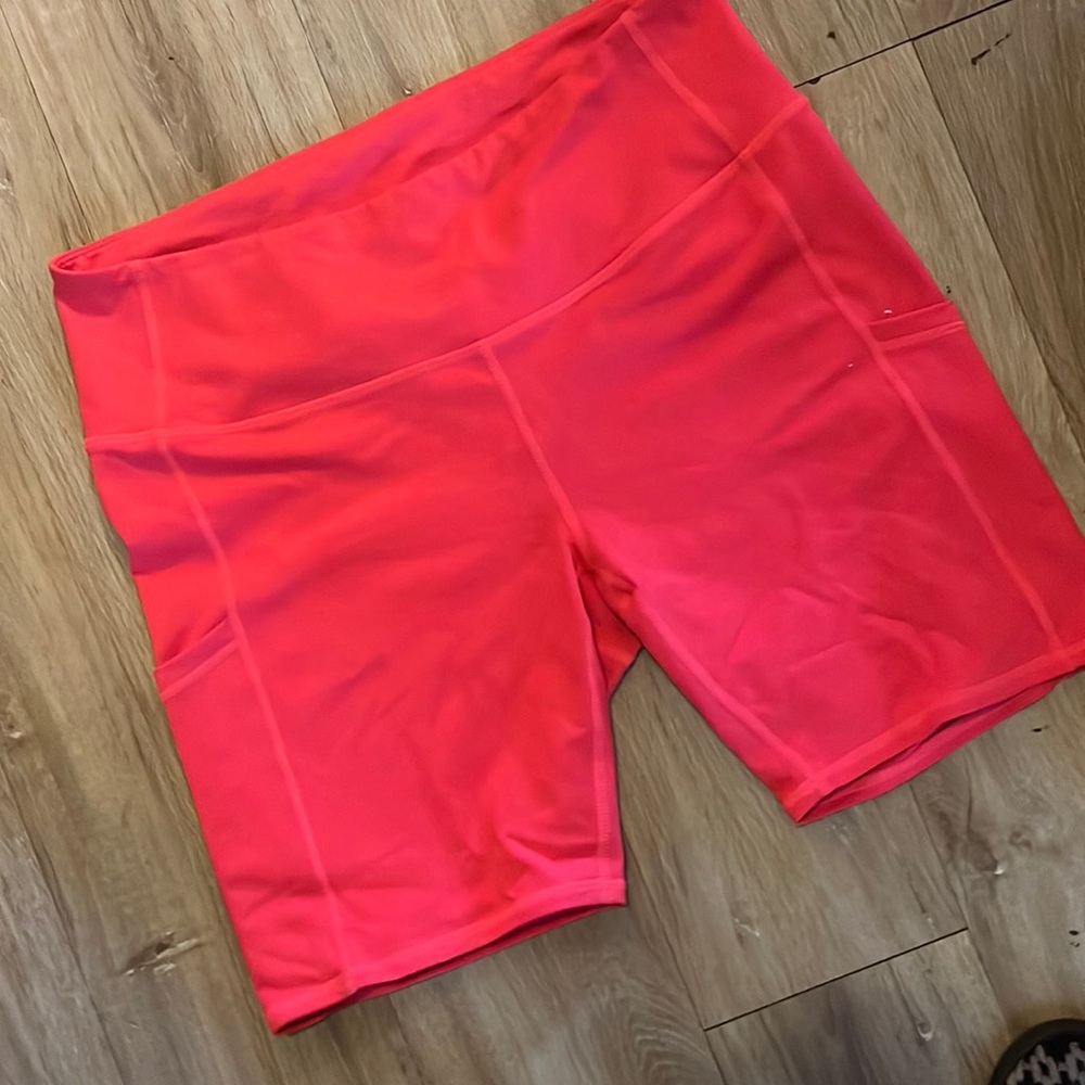 Zella Hot Pink Biker Shorts WORKOUT  SHORTs 2/$30 Bundle